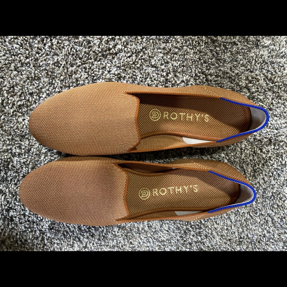 Rothy’s fawn loafers 10.5
